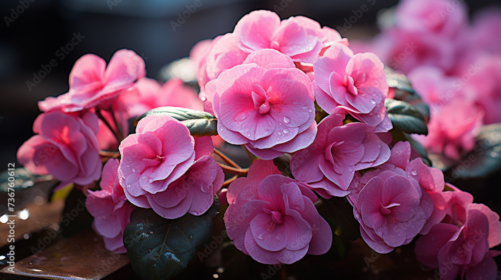 Beautiful Impatiens flowers Beautiful Impatiens flowers