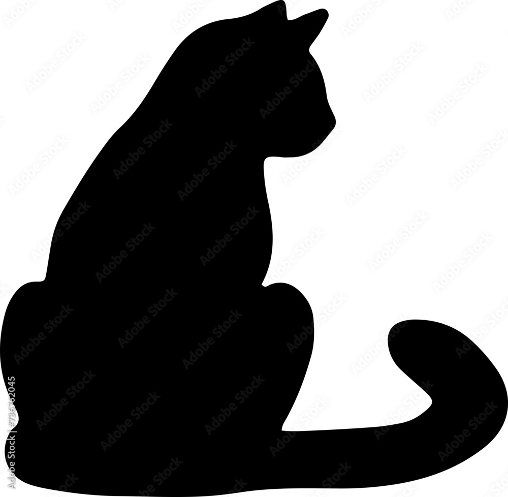 black cat silhouette illustrations, perfect for a wide range of creative projects. Each high-quality black cat silhouette illustrations, perfect for a wide range of creative projects. Each high-quality