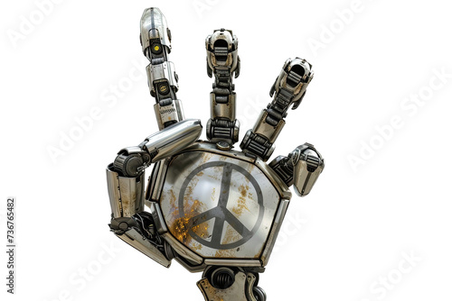 Peace Sign Hand Robot