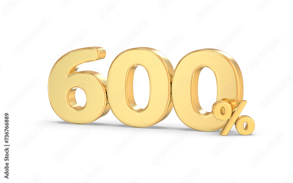 600 percent gold offer in 3d 600 percent gold offer in 3d