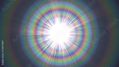 halo effect background. light aura photo
