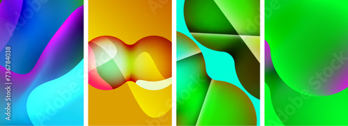 Abstract colors. Abstract backgrounds for wallpaper, business card, cover, poster, banner, brochure, header, website