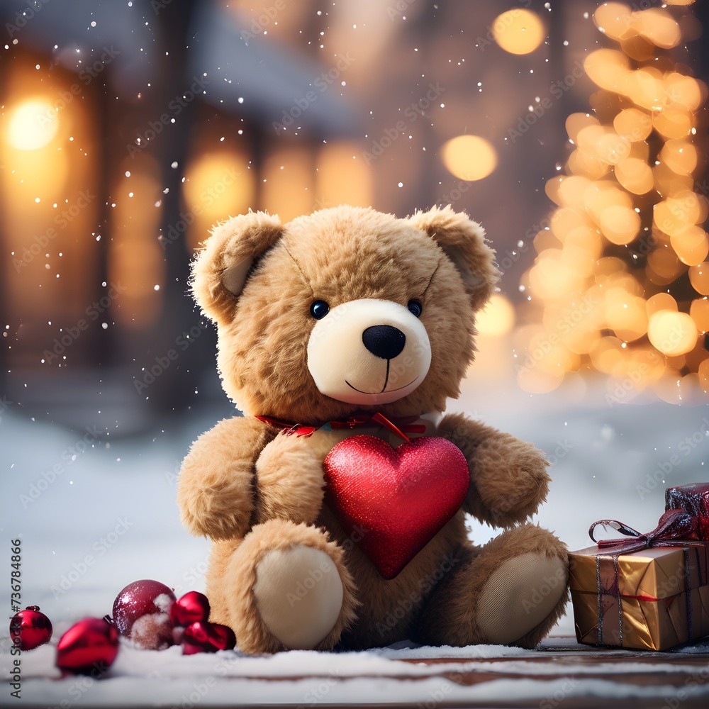 christmas teddy bear christmas teddy bear