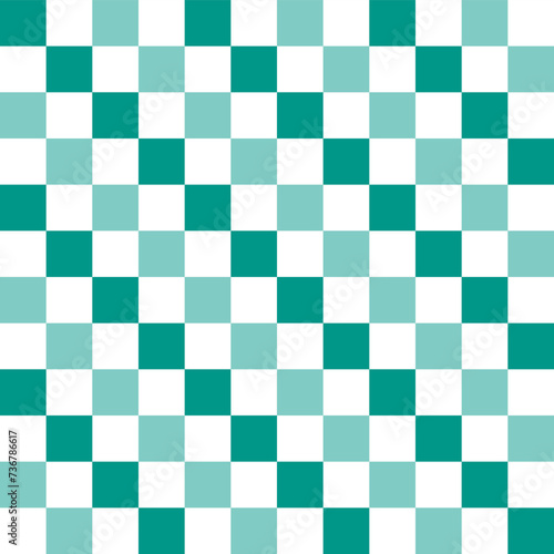 Green checker pattern. checker seamless pattern vector. checker pattern. Decorative elements, floor tiles, wall tiles, bathroom tiles, swimming pool tiles.