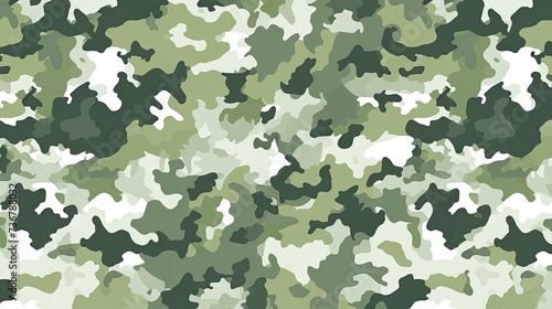 small detailed camouflage texture, army-green, medium-green, light-green, white background pattern