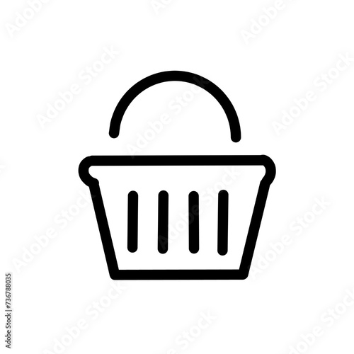 Shopping basket icon