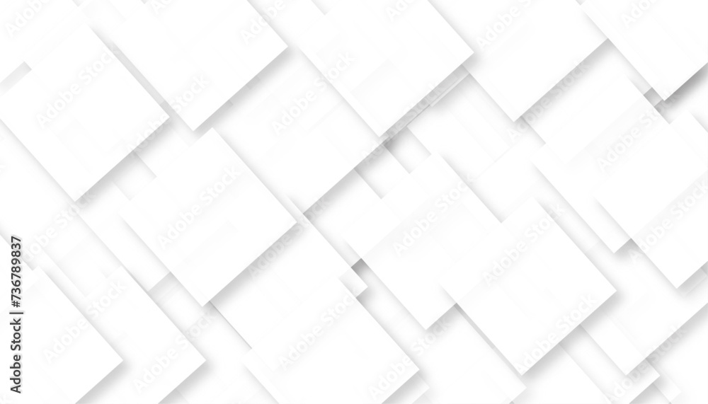 Abstract white and grey background with minimalistic geometric stripe lines, Dynamic and seamless retro pattern and stripes abstract white geometric background vector illustration.