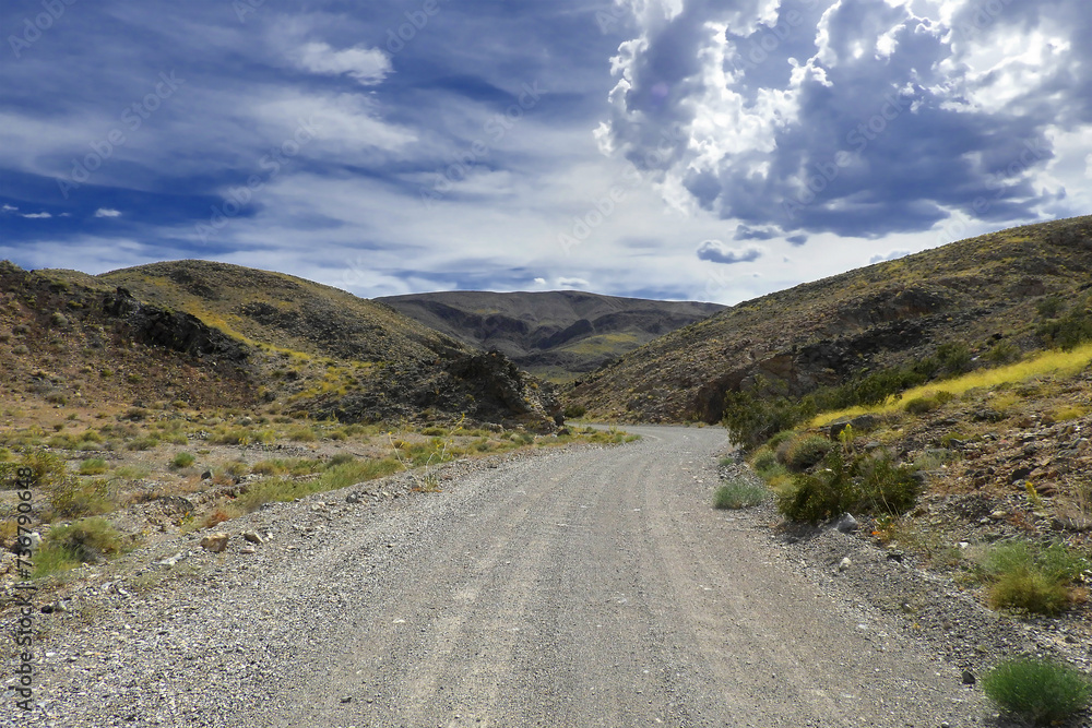 traveling the backroads of Death Valley National Park, California, USA