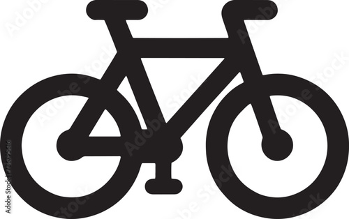 Road Bike Silhouette vector
