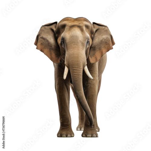 animal, elephant, realistic, on transparency background PNG