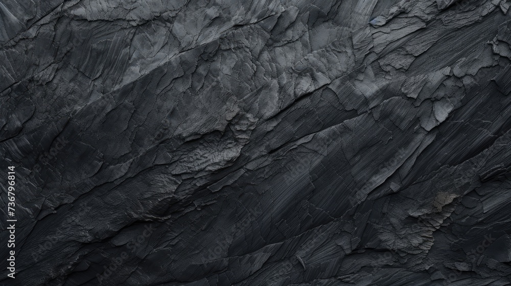 Close-up unveils an abstract black textured surface, creating a mysterious and captivating aesthetic. Ai Generated. Close-up unveils an abstract black textured surface, creating a mysterious and captivating aesthetic. Ai Generated.