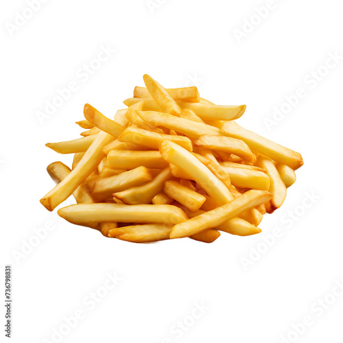 Transparent French Fries in PNG