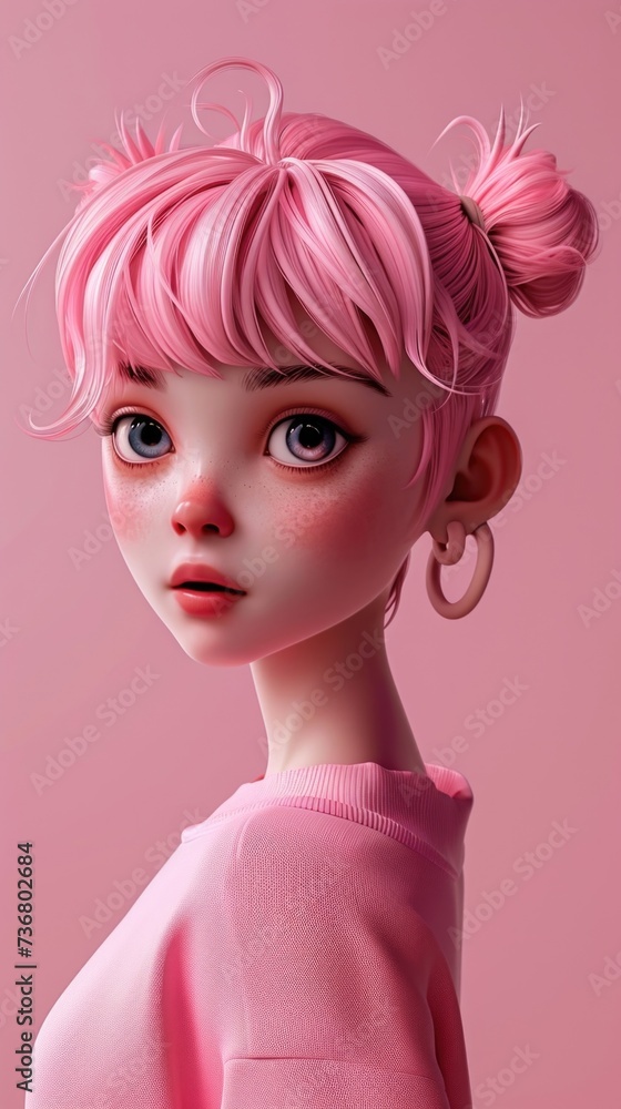 Cartoon digital avatars of Sweet Sue Cartoon digital avatars of Sweet Sue