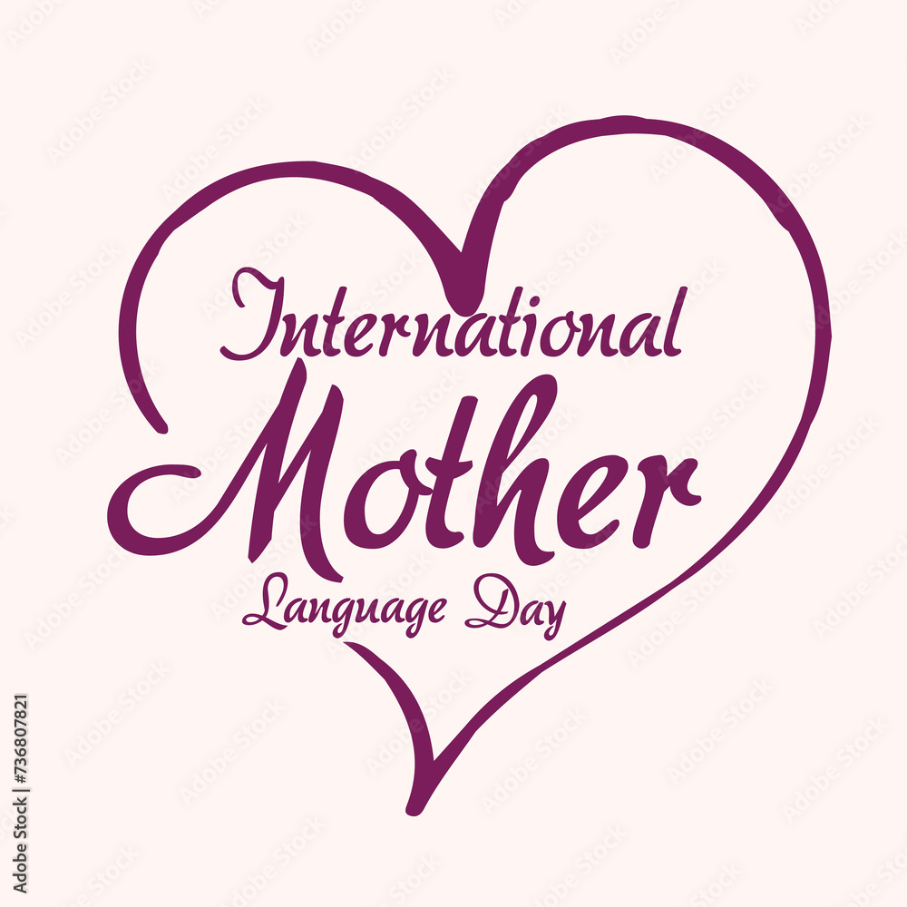 International Mother Languess Day Design