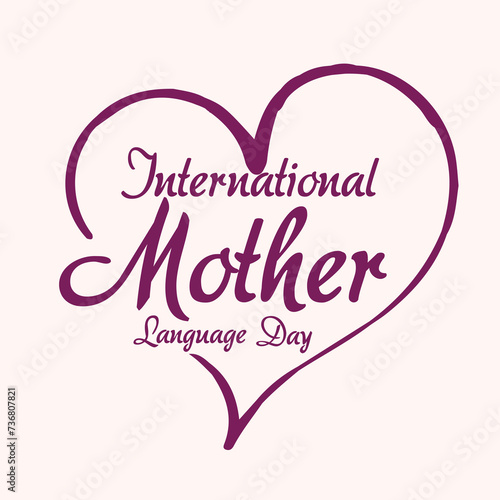 International Mother Languess Day Design