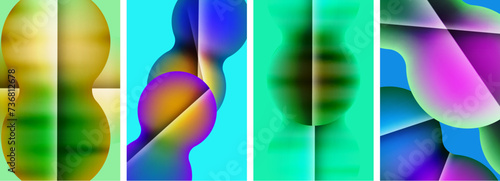 Abstract colors. Abstract backgrounds for wallpaper, business card, cover, poster, banner, brochure, header, website