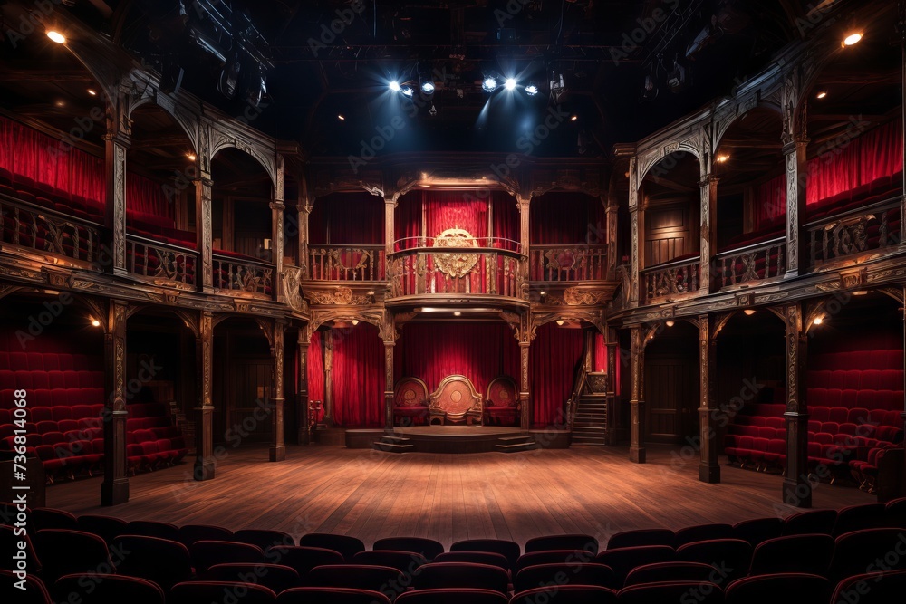 Shakespearean theater with a timeless feel