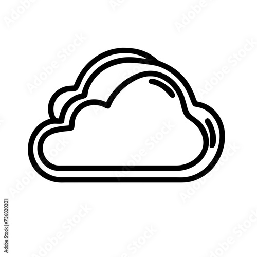 Cloud shapes Clouds Icon, Cloud Vector
