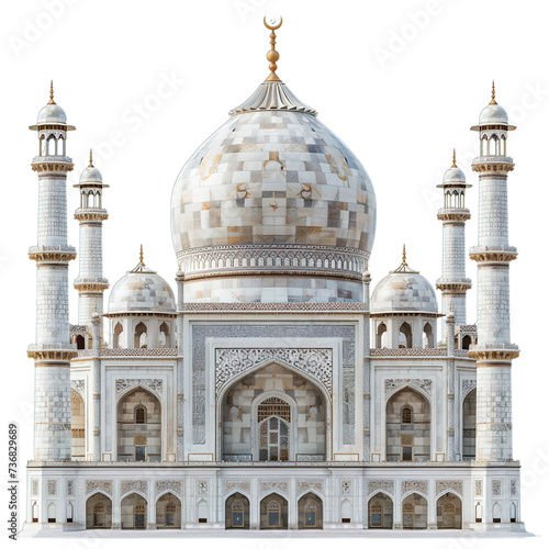 mosque isolated on transparent background, element remove background, element for design © minhnhat
