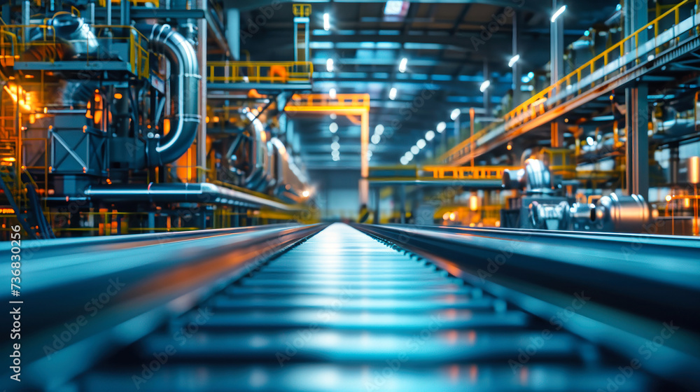 Conveyor Belt Overflowing With Assorted Trash at Garbage Processing Plant Conveyor Belt Overflowing With Assorted Trash at Garbage Processing Plant