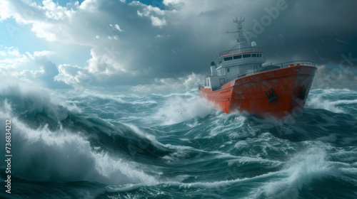 The captains log is filled with detailed reports of the storms impact on the ship its crew and its cargo ensuring that maritime authorities are fully informed of the vessels