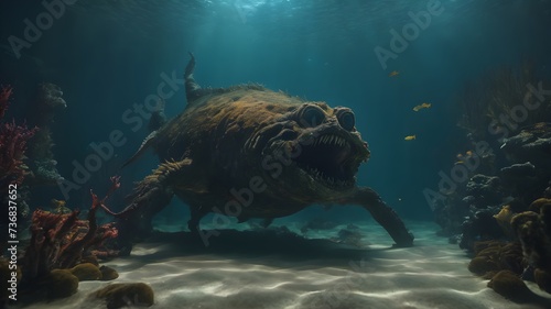 Ocean Creature Background Very Cool