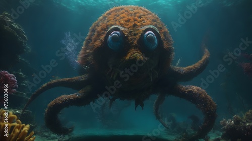 Ocean Creature Background Very Cool