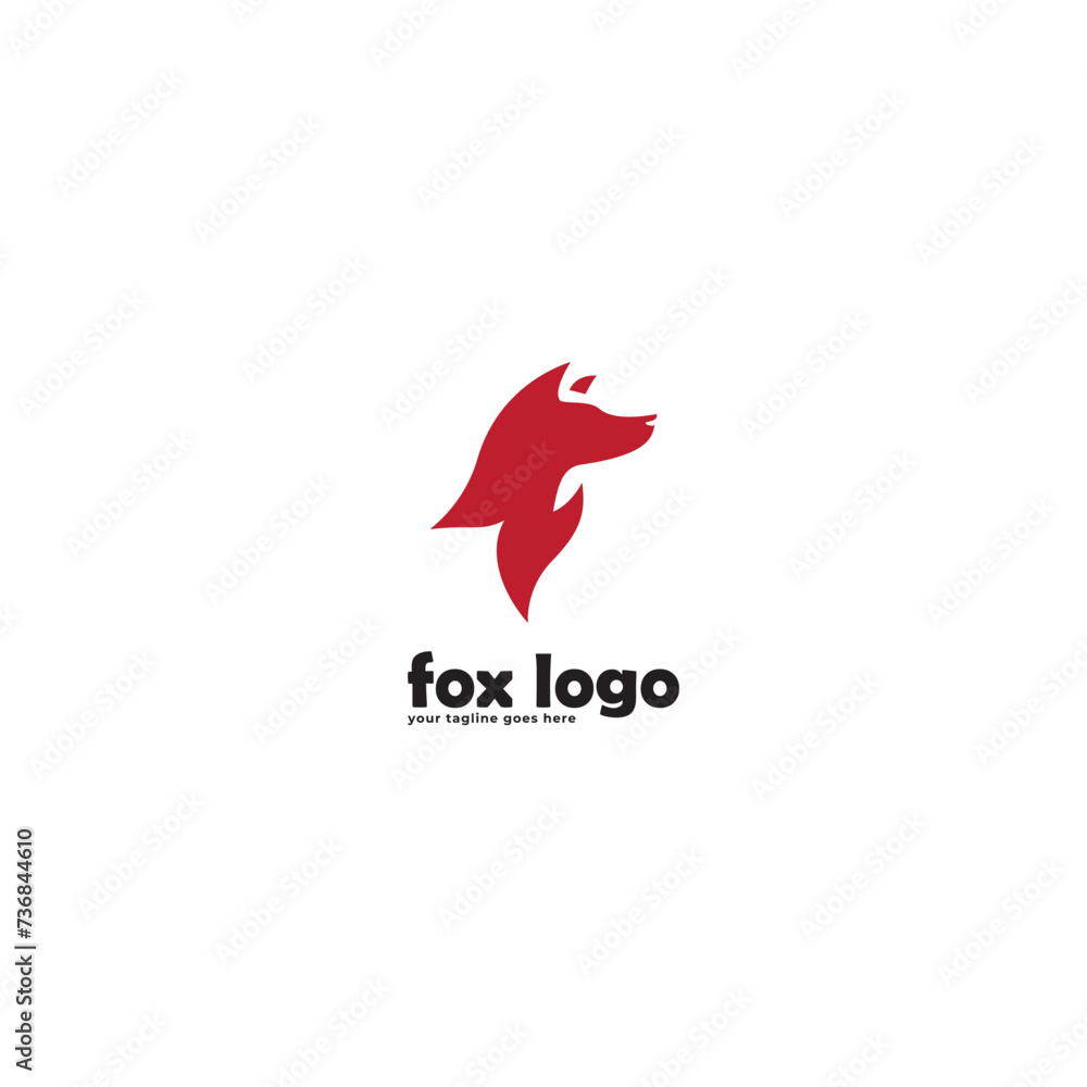 fox logo icon vector template fox logo icon vector template