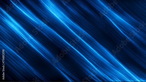 Blue textured lines abstract banner background