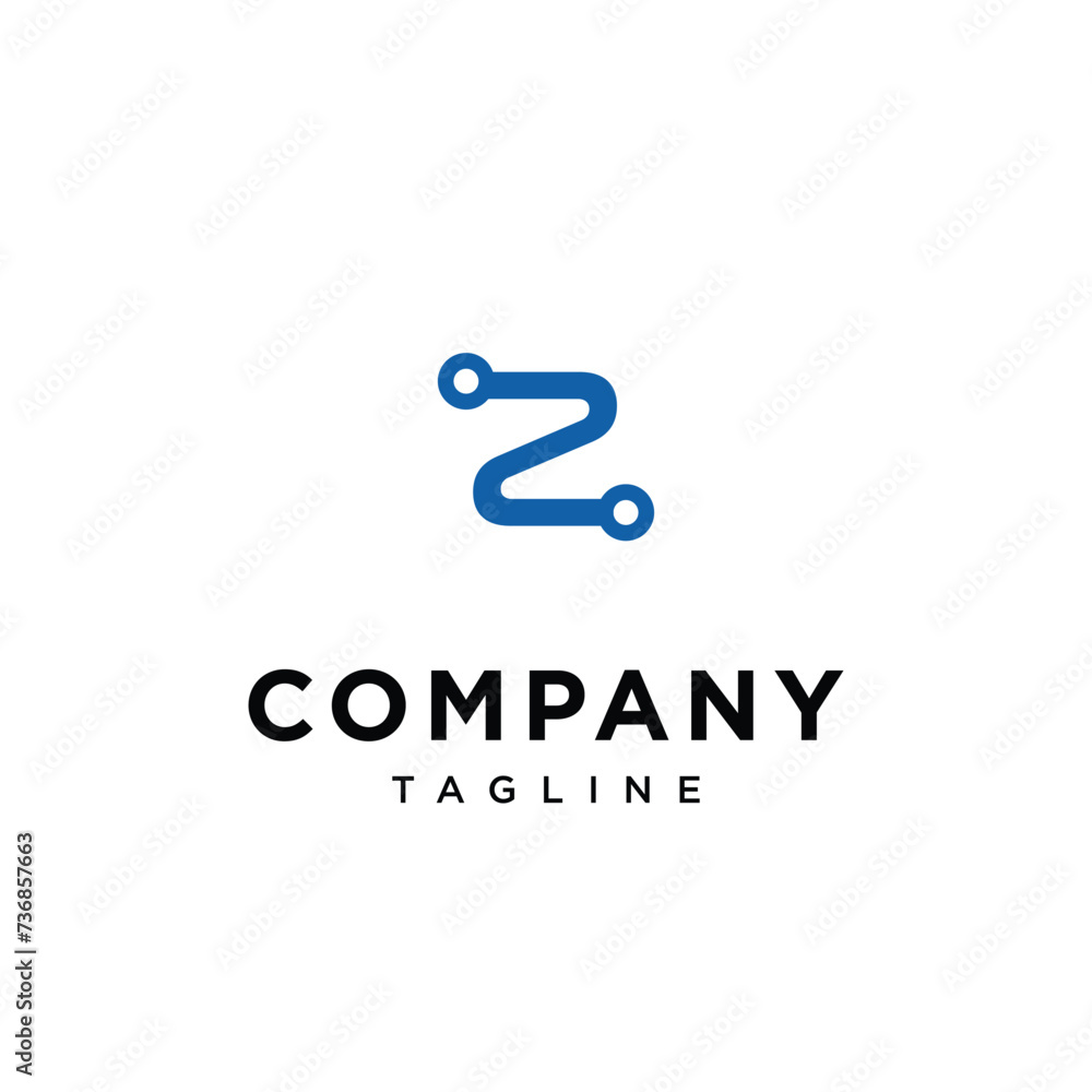 Letter Z tech logo icon vector template.eps Letter Z tech logo icon vector template.eps