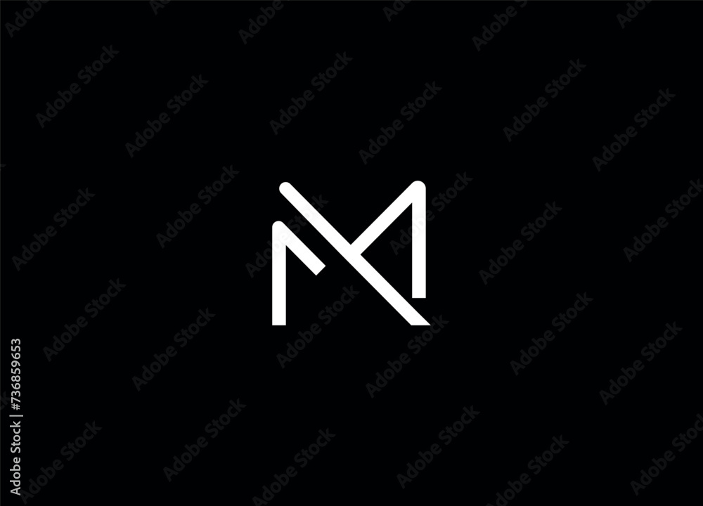 MY creative logo design and monogram logo MY creative logo design and monogram logo