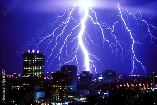 Harnessing lightning. an exciting breakthrough in alternative energy solutions photo