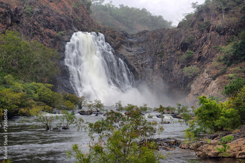 Bloomfield Falls near Cooktown  Far North Queensland  Australia