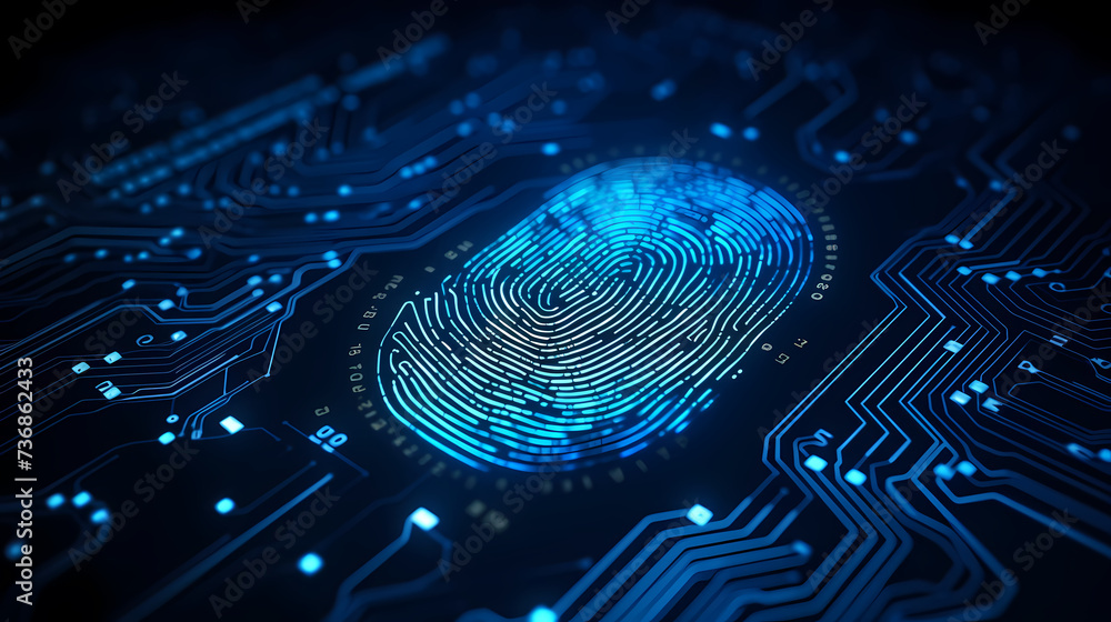 Cyber security, data protection, cyber attack concept on blue background Cyber security, data protection, cyber attack concept on blue background