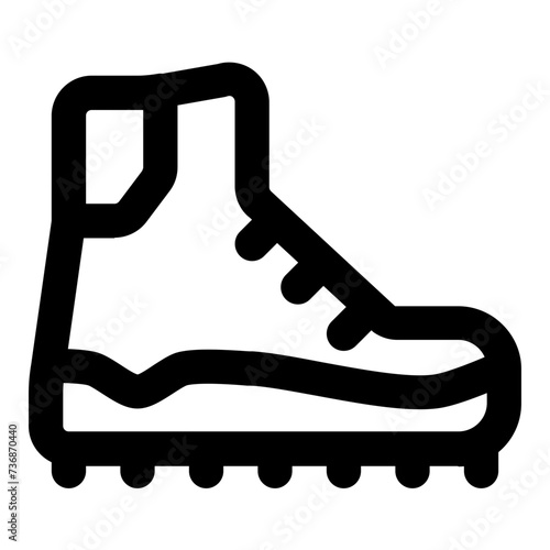 crampons icon vector illustration asset element