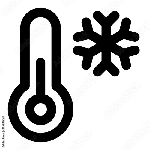 cold icon vector illustration asset element
