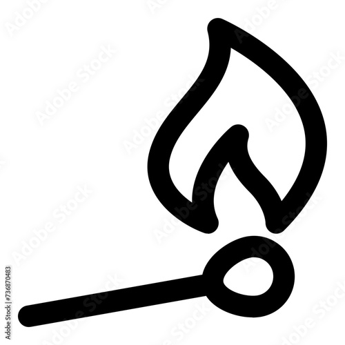 matches icon vector illustration asset element