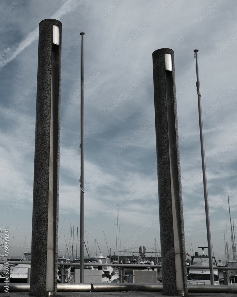 pier in the harbor