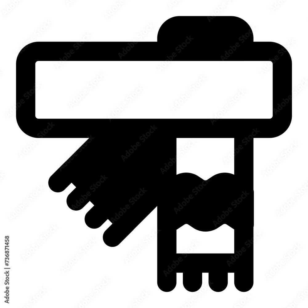 scarf icon vector illustration asset element scarf icon vector illustration asset element