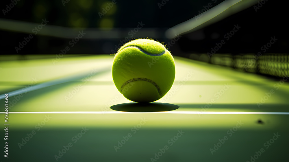 Tennis theme background