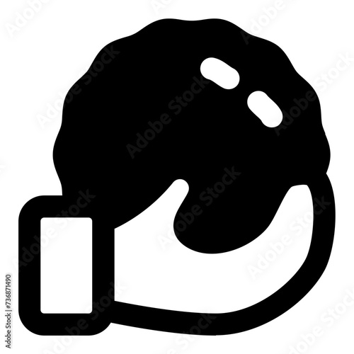 snowball icon vector illustration asset element