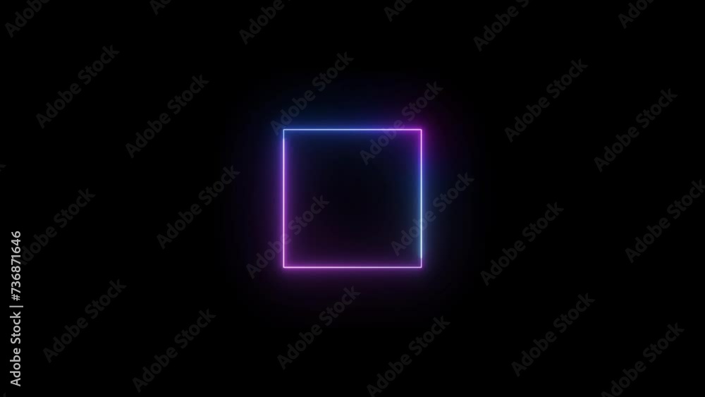 loading bar neon square animated loading bar neon square animated