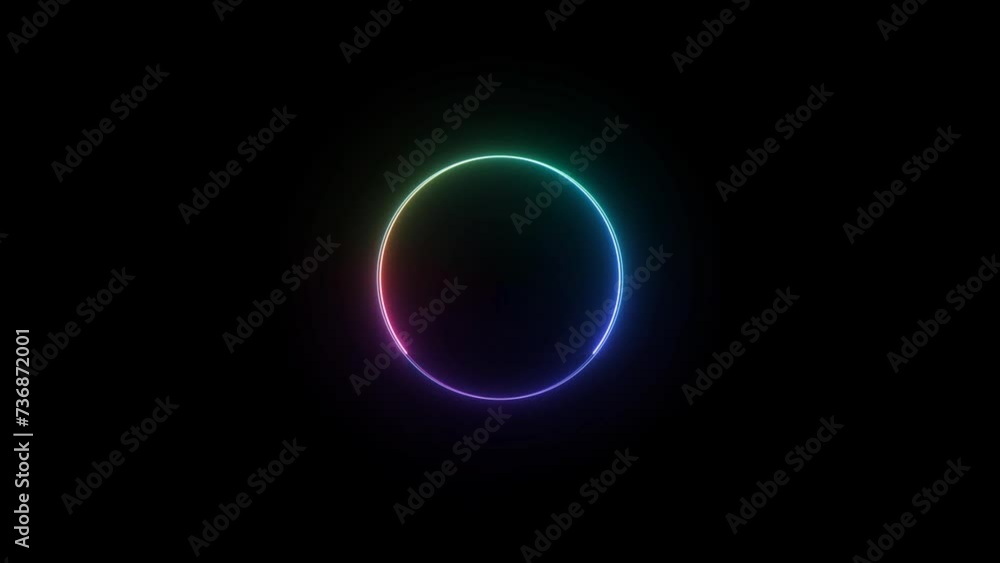 loading bar neon circle animated loading bar neon circle animated