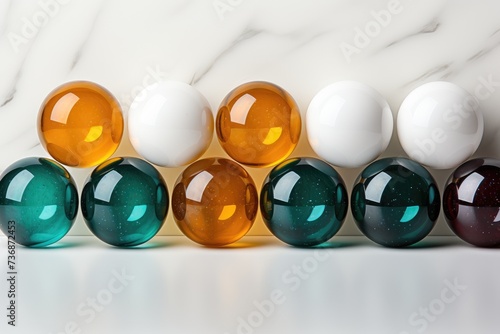 Abstract stone marbles and transparent background design images