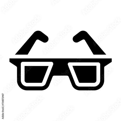 3D glasses icon