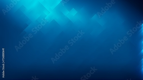 Geometric Blue Prism Minimalism Futuristic Background 