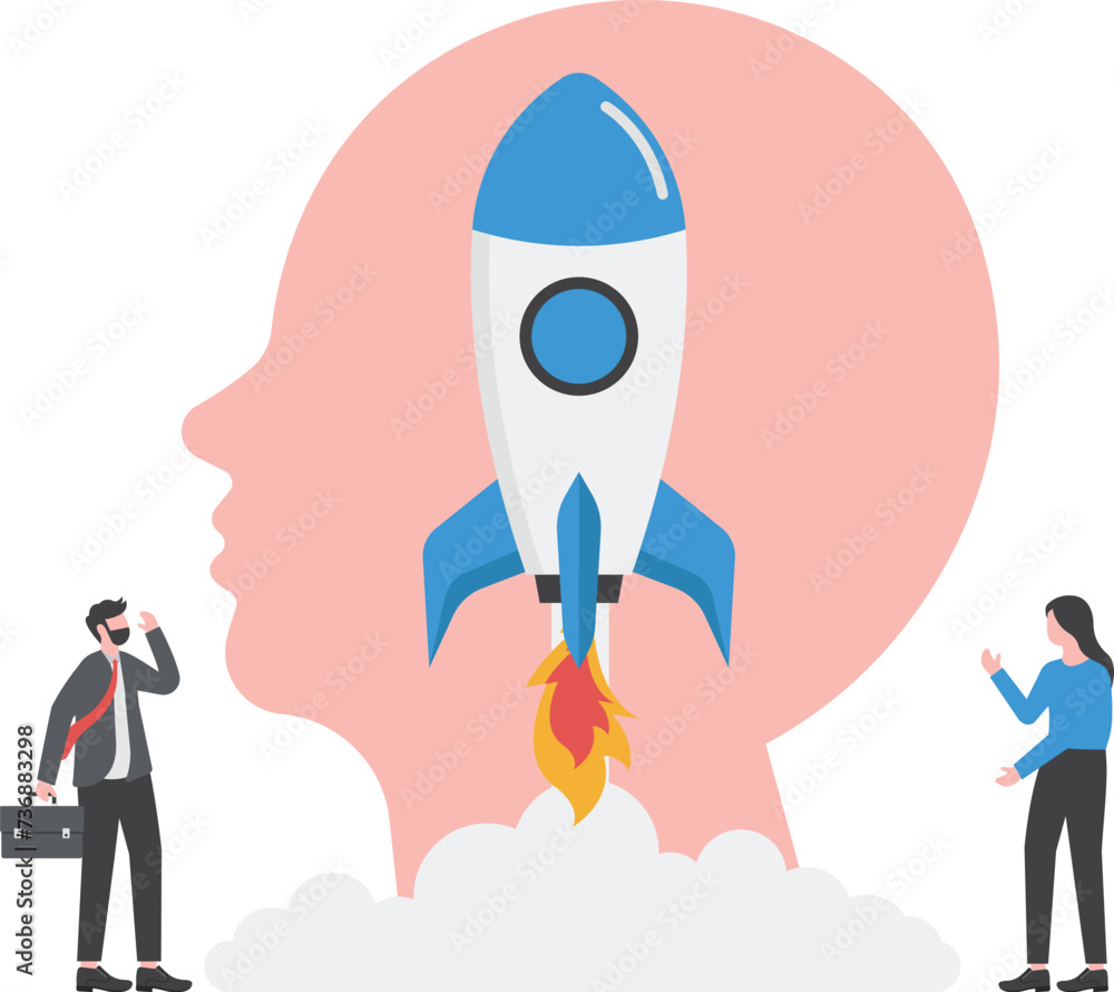 business project start up People launch spaceship rocket; development products; marketing company; creative idea and innovation new original symbol vector concept
business project start up People launch spaceship rocket; development products; marketing company; creative idea and innovation new original symbol vector concept