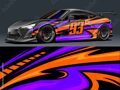 Modern Style Car Wrap and Livery Design