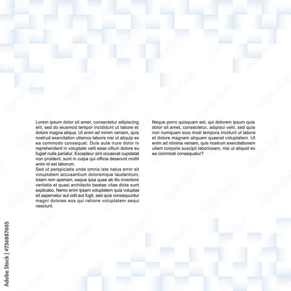 Grey gradient square geometry background. Grey gradient square geometry background.