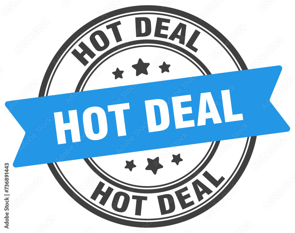 hot deal stamp. hot deal label on transparent background. round sign hot deal stamp. hot deal label on transparent background. round sign